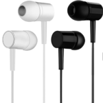 Wireless Earbuds, Bluetooth 5.4 HiFi Stereo Headphones with Noise Cancelling Mic, 50H Playback in Ear Buds with LED Digital Display, IPX7 Waterproof Earphones for Office/Running/Workout White