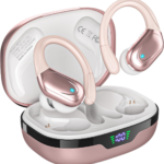 2 Pack Wired Earbuds with Microphone & Deep Bass, Noise Isolating in-Ear Headphones, HD Stereo Sound & Secure Fit for Sports Running Gym, Compatible with All 3.5mm Jack Devices (Black+White)