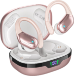 2 Pack Wired Earbuds with Microphone & Deep Bass, Noise Isolating in-Ear Headphones, HD Stereo Sound & Secure Fit for Sports Running Gym, Compatible with All 3.5mm Jack Devices (Black+White)